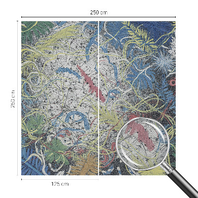 Fototapet för barn Växtvirvlar