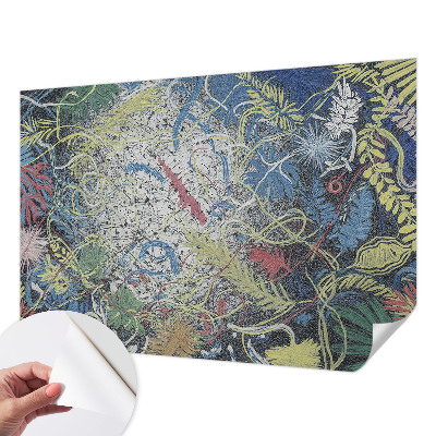 Fototapet för barn Växtvirvlar