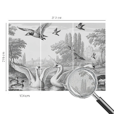 Fototapet barnrum Klassiskt landskap