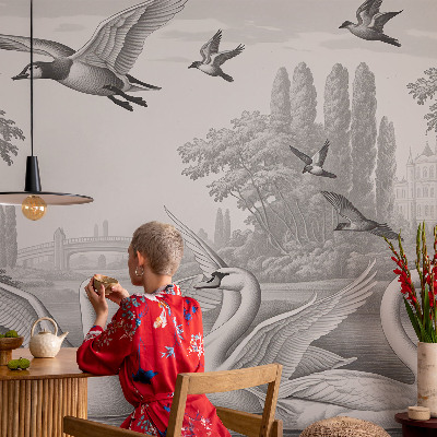 Fototapet barnrum Klassiskt landskap