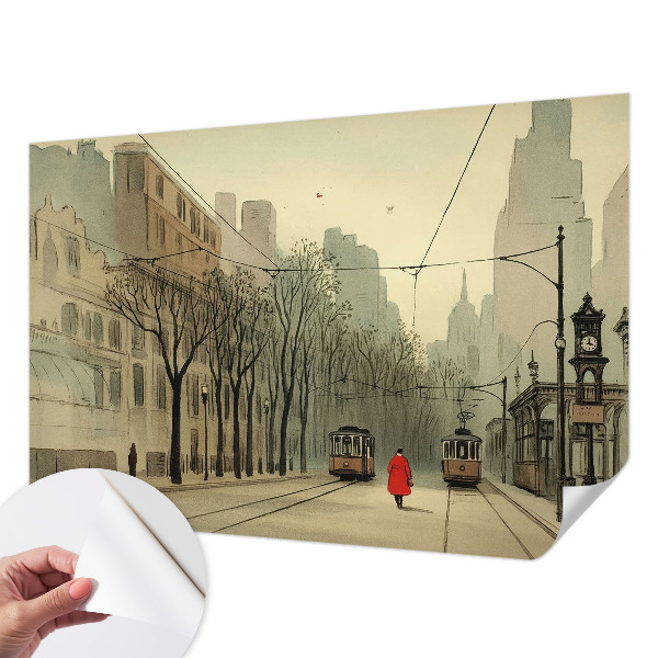 3D fototapet med motivet