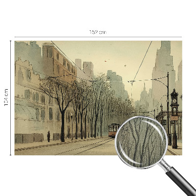 3D fototapet Urban symmetri