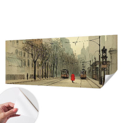 3D fototapet med motivet 