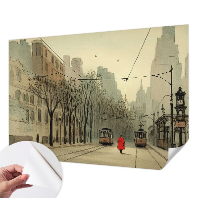 3D fototapet Urban symmetri