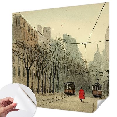 3D fototapet Urban symmetri