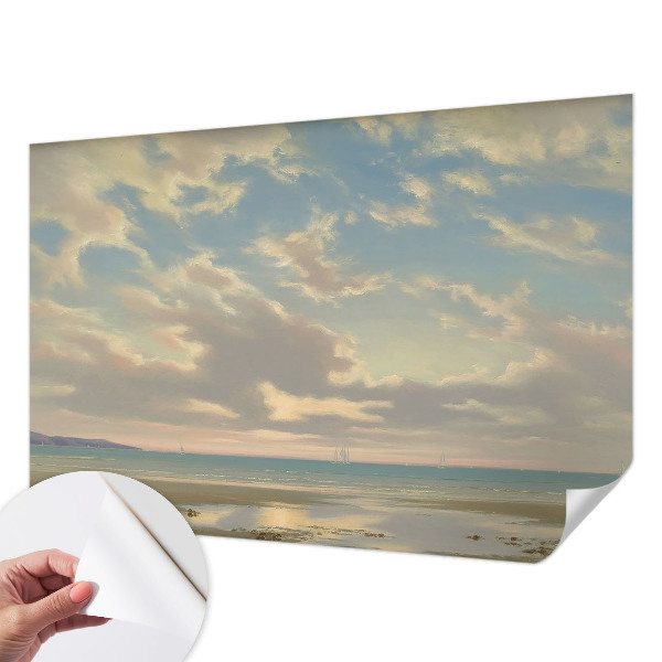 Fototapet barnrum En lugn strand