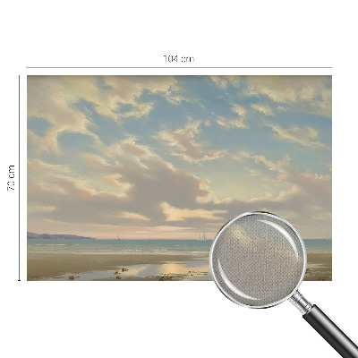 Fototapet barnrum En lugn strand