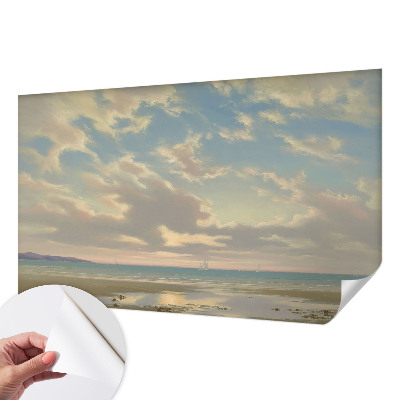Fototapet barnrum En lugn strand