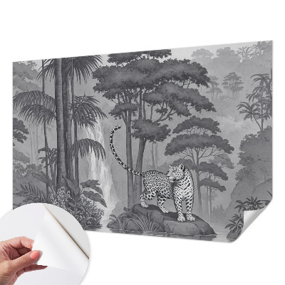 Självhäftande fotovägg Tropisk djungel