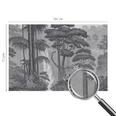 Självhäftande fotovägg Tropisk djungel