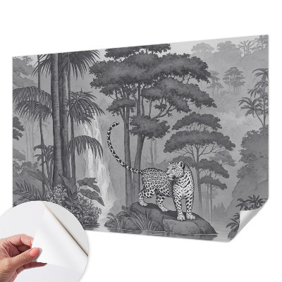 Självhäftande fotovägg Tropisk djungel