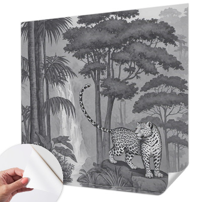 Självhäftande fotovägg Tropisk djungel