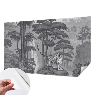 Självhäftande fotovägg Tropisk djungel