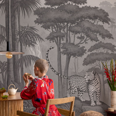 Självhäftande fotovägg Tropisk djungel