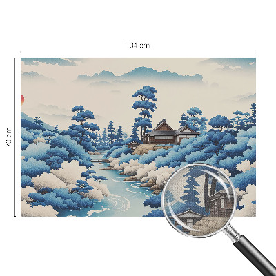 3D fototapet Fridfull natur