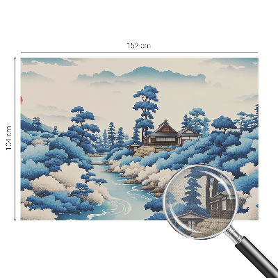 3D fototapet Fridfull natur