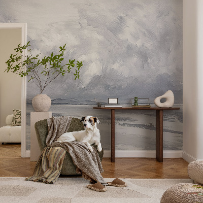 Peel and stick fototapet En storm vid horisonten