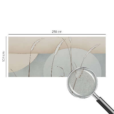 Peel and stick fototapet med motiv av milt gräs