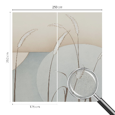 Peel and stick fototapet Milda gräs