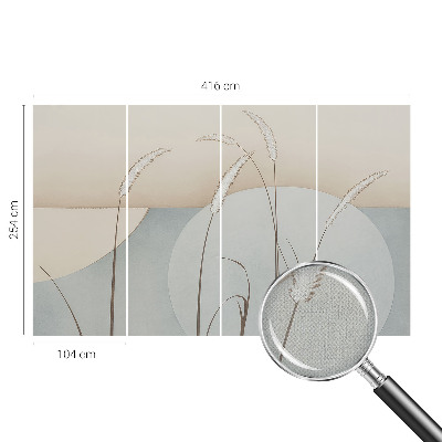 Peel and stick fototapet Milda gräs