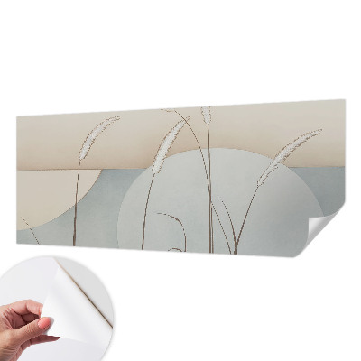 Peel and stick fototapet Milda gräs