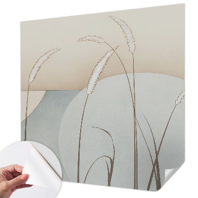 Peel and stick fototapet Milda gräs