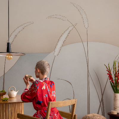 Peel and stick fototapet Milda gräs