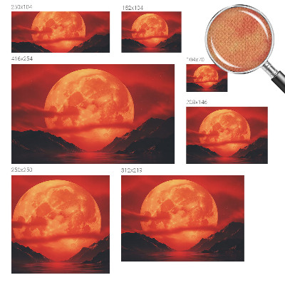 Självhäftande fotovägg Nattfenomen