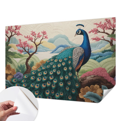 3D fototapet Exotisk skönhet