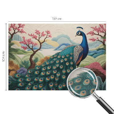 3D fototapet Exotisk skönhet