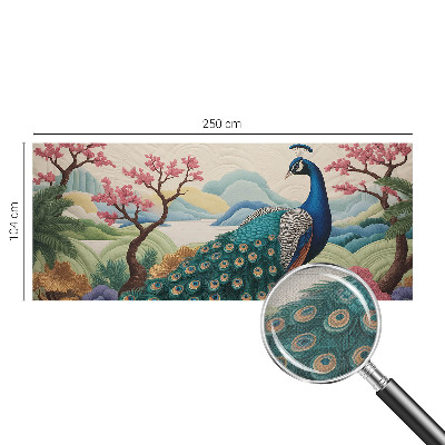 3D fototapet Exotisk skönhet