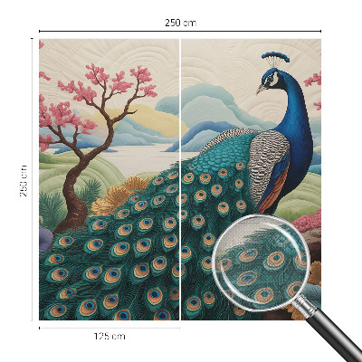 3D fototapet Exotisk skönhet