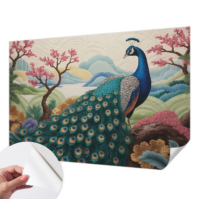 3D fototapet Exotisk skönhet