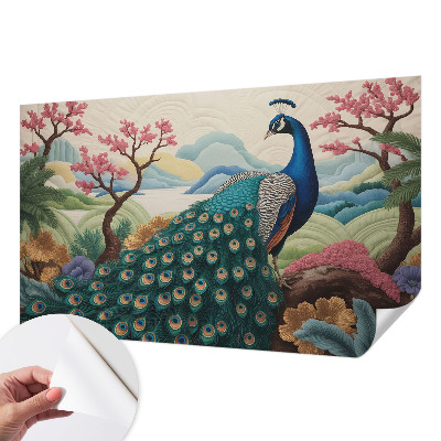 3D fototapet Exotisk skönhet