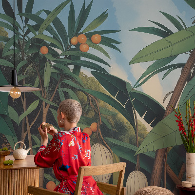 Fototapet för barn Tropisk djungel