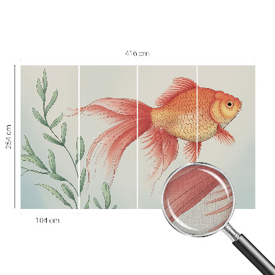 Fototapet barnrum Vattenskönhet