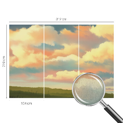 Fototapet för barn Himmel moln