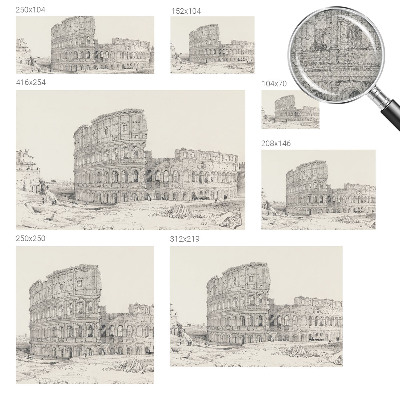 Fototapet barnrum Forntida ruiner