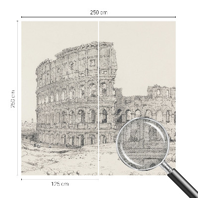 Fototapet barnrum Forntida ruiner