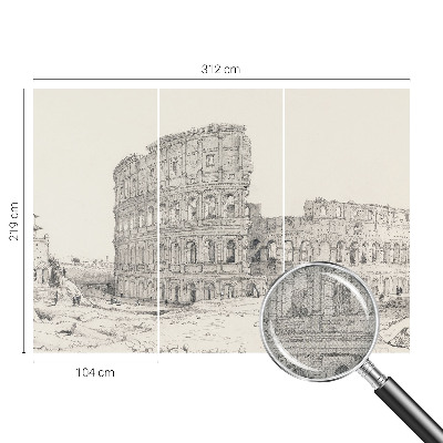 Fototapet barnrum Forntida ruiner