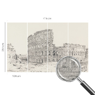 Fototapet barnrum Forntida ruiner