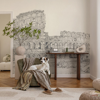 Fototapet barnrum Forntida ruiner