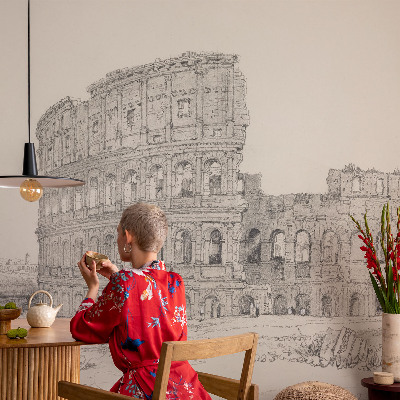 Fototapet barnrum Forntida ruiner