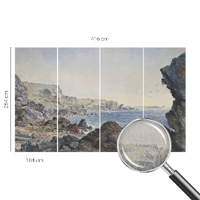 Fototapet för barn En lugn kust