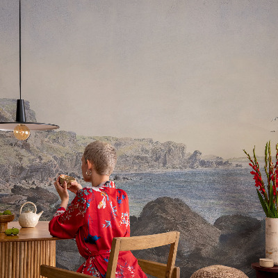 Fototapet för barn med motiv av en lugn kust