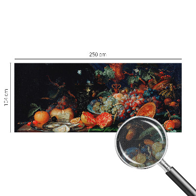 3D fototapet med motiv föreställande ett fruktigt överflöd