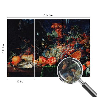 3D fototapet Fruktigt överflöd