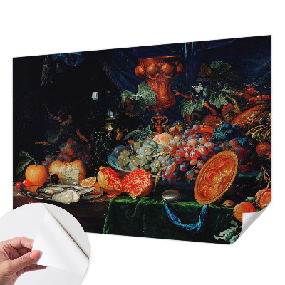 3D fototapet med motiv föreställande ett fruktigt överflöd