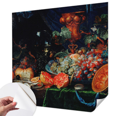 3D fototapet med motiv föreställande ett fruktigt överflöd