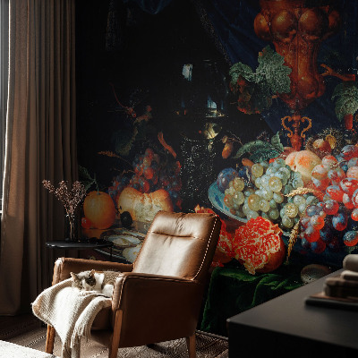 3D fototapet Fruktigt överflöd